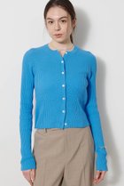 【ウィムガゼット/Whim Gazette】のホールガーメントRIBカーディガン 人気、トレンドファッション・服の通販 founy(ファニー) ファッション Fashion レディースファッション Fashion for Women トップス・カットソー Cut & Sew Tops ニット Knit Tops & Sweaters カーディガン・羽織り Layered Style Cardigans おすすめ Recommended / Our Picks カーディガン Cardigan, Knitwear コンパクト Compact, Small Size ショート Short, Short Length ホールガーメント WholeGarment, Seamless Knit エレガント 上品 Elegant 新作・新入荷 New Arrivals / New In thumbnail スカイブルー|ID: prp329100004878897 ipo3291000000036405366