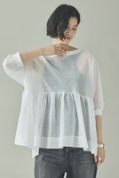 【カレンソロジー/Curensology】のシアーギャザーニットプルオーバー 人気、トレンドファッション・服の通販 founy(ファニー) ファッション Fashion レディースファッション Fashion for Women トップス・カットソー Cut & Sew Tops ニット Knit Tops & Sweaters カジュアルプルオーバー・ニットトップス Pullovers & Knit Tops / Casual Pullovers おすすめ Recommended / Our Picks アクセサリー Fashion Accessories インナー Innerwear ギャザー Gathered, Ruffled シアー Sheer, See-Through ジャケット Jacket, Outerwear ドレープ Drape, Draping Fabric エレガント 上品 Elegant 夏 Summer 新作・新入荷 New Arrivals / New In 春 Spring S/S・春夏 SS, Spring/Summer, Warm Season 軽量 Lightweight, Ultra Light |ID:prp329100004878899