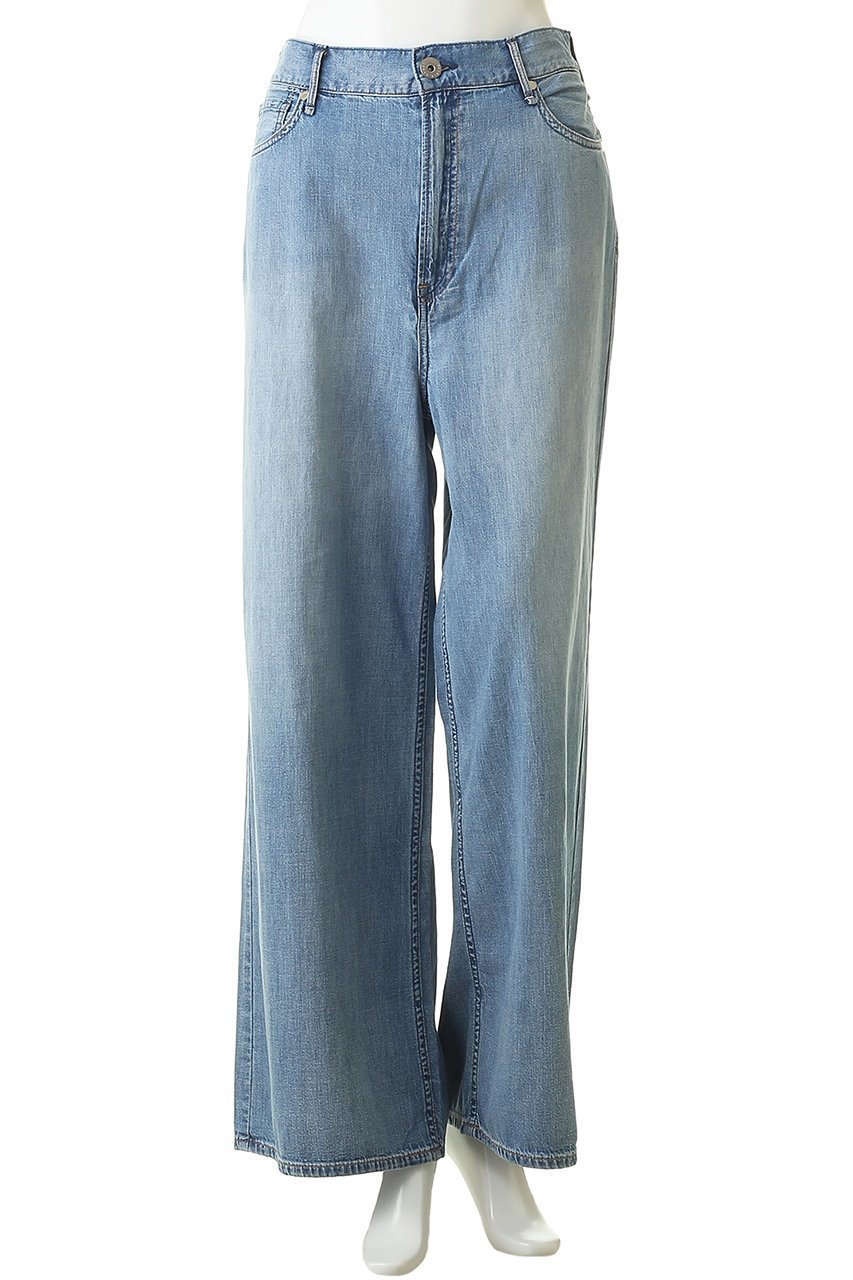 【アッパー ハイツ/upper hights】のTHE LAZY LIAM 2wayワイドデニムパンツ 人気、トレンドファッション・服の通販 founy(ファニー) 　ファッション　Fashion　レディースファッション　Fashion for Women　パンツ　Pants & Trousers　デニムパンツ・ジーンズ・美脚デニム　Denim Jeans & Pants　デニム　Denim, Jeans Material　ハイライズ　High Rise, High Waist　ヨーク　Yoke, Yoke Design　ワイド　Wide, Wide Fit　新作・新入荷　New Arrivals / New In　other-2|ID: prp329100004878906 ipo3291000000036405457