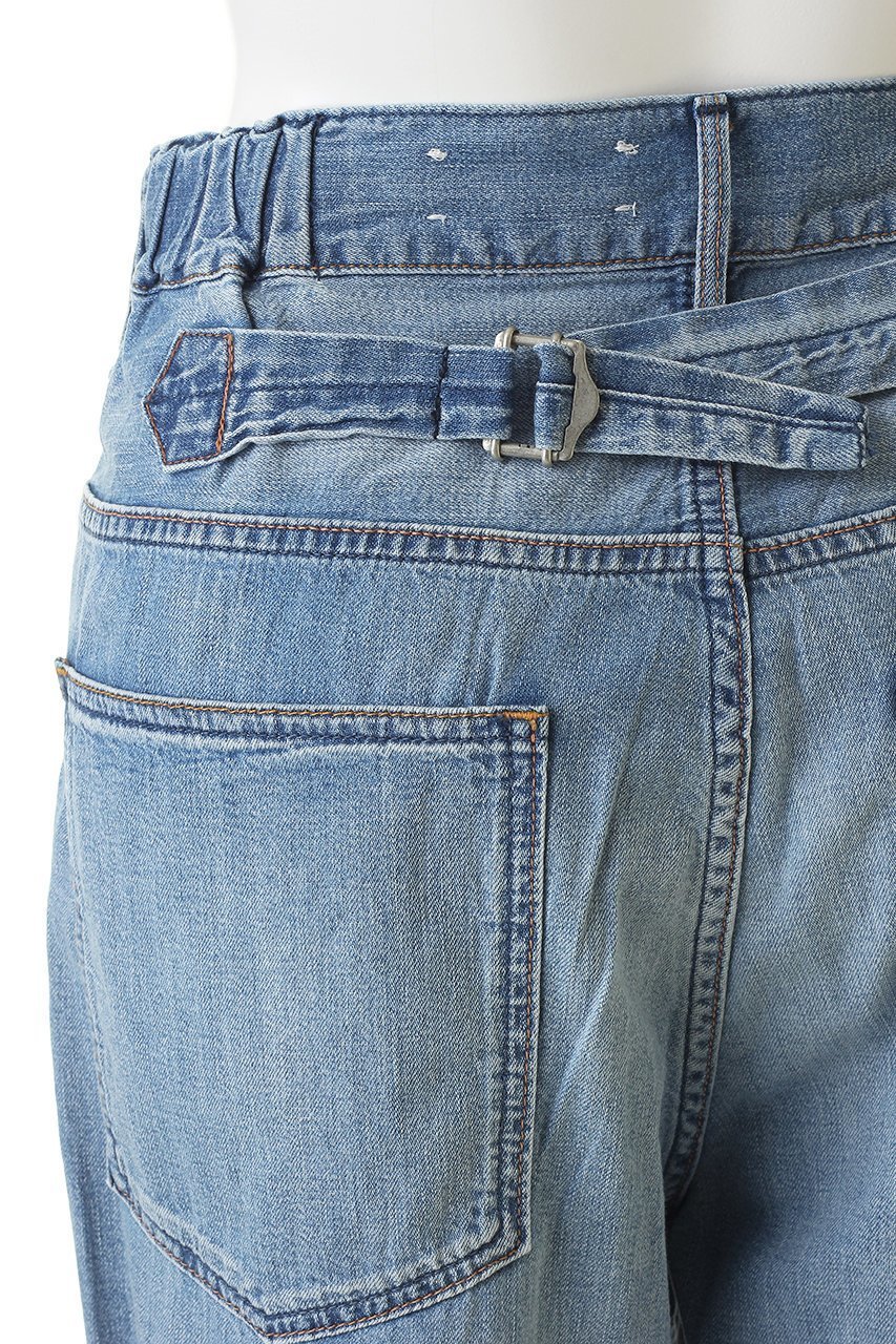 【アッパー ハイツ/upper hights】のTHE LAZY LIAM 2wayワイドデニムパンツ 人気、トレンドファッション・服の通販 founy(ファニー) 　ファッション　Fashion　レディースファッション　Fashion for Women　パンツ　Pants & Trousers　デニムパンツ・ジーンズ・美脚デニム　Denim Jeans & Pants　デニム　Denim, Jeans Material　ハイライズ　High Rise, High Waist　ヨーク　Yoke, Yoke Design　ワイド　Wide, Wide Fit　新作・新入荷　New Arrivals / New In　other-5|ID: prp329100004878906 ipo3291000000036405460