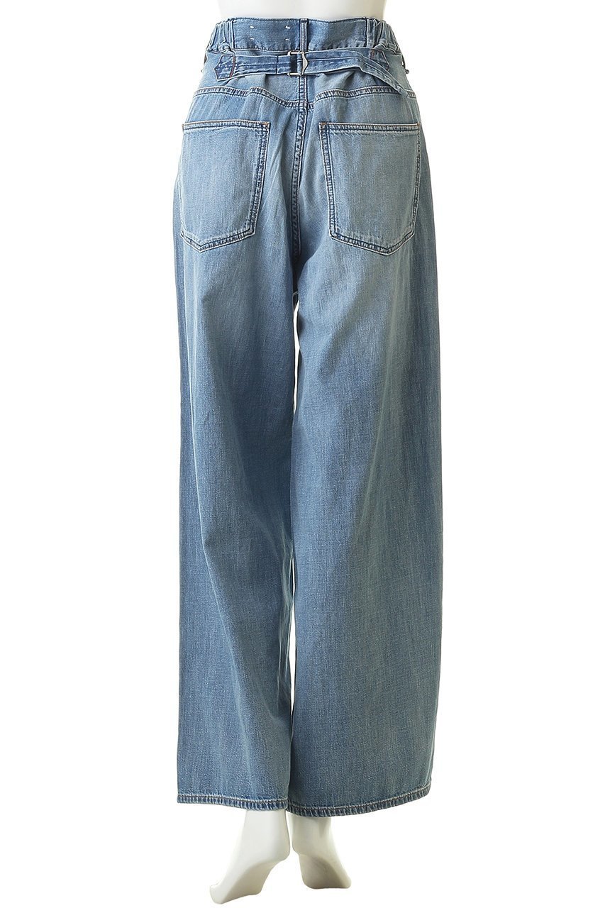 【アッパー ハイツ/upper hights】のTHE LAZY LIAM 2wayワイドデニムパンツ 人気、トレンドファッション・服の通販 founy(ファニー) 　ファッション　Fashion　レディースファッション　Fashion for Women　パンツ　Pants & Trousers　デニムパンツ・ジーンズ・美脚デニム　Denim Jeans & Pants　デニム　Denim, Jeans Material　ハイライズ　High Rise, High Waist　ヨーク　Yoke, Yoke Design　ワイド　Wide, Wide Fit　新作・新入荷　New Arrivals / New In　other-6|ID: prp329100004878906 ipo3291000000036405461