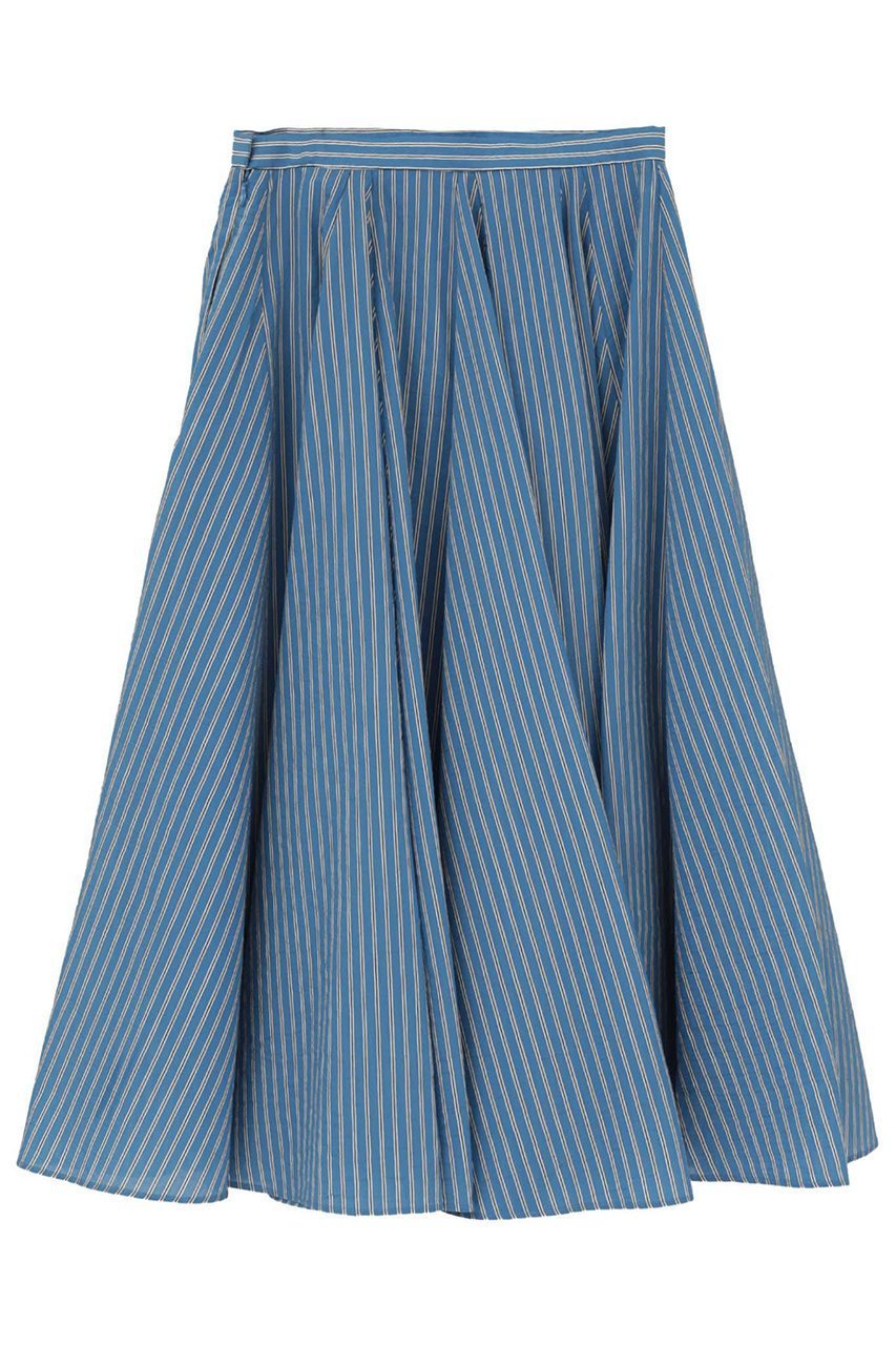 【マルティニーク/martinique】の【l heritage martinique】コージーストライプフレアミディスカート(セットアップ可) 人気、トレンドファッション・服の通販 founy(ファニー) 　ファッション　Fashion　レディースファッション　Fashion for Women　セットアップ　Matching Sets　スカート・ミニ/ミディ/マキシ　Skirts / Mini, Midi & Maxi Skirts　スカート　Skirts　ロングスカート　Long Skirts / Maxi & Midi Skirts　おすすめ　Recommended / Our Picks　クラシック　Classic, Timeless Style　ストライプ　Stripe, Striped Pattern　セットアップ　Set-Up, Coordinated Outfit　フレア　Flare, Flared　モダン　Modern, Contemporary　ロング　Long, Long-Length　新作・新入荷　New Arrivals / New In　other-2|ID: prp329100004878912 ipo3291000000036405501