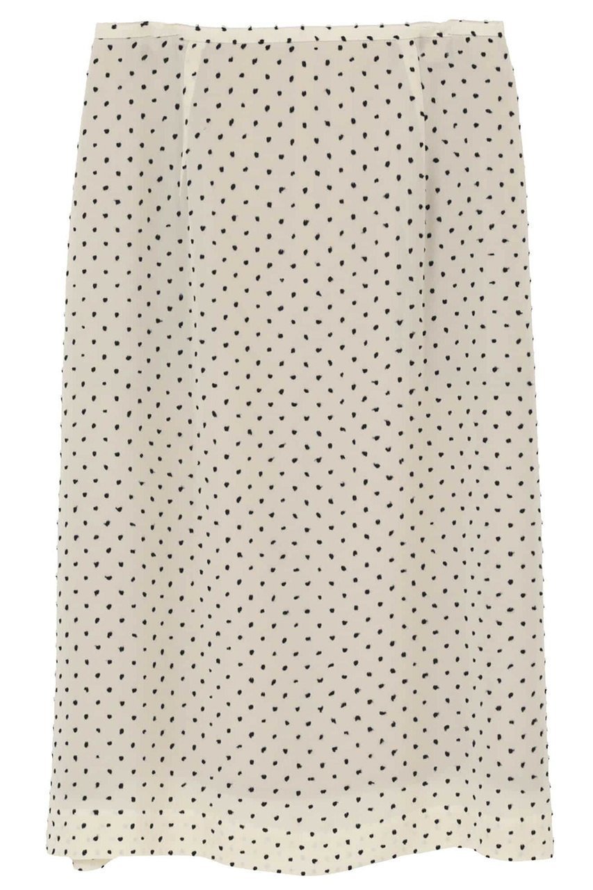 【マルティニーク/martinique】の【l heritage martinique】ドットカットジャガードペンシルスカート(セットアップ可) 人気、トレンドファッション・服の通販 founy(ファニー) 　ファッション　Fashion　レディースファッション　Fashion for Women　セットアップ　Matching Sets　スカート・ミニ/ミディ/マキシ　Skirts / Mini, Midi & Maxi Skirts　スカート　Skirts　ロングスカート　Long Skirts / Maxi & Midi Skirts　おすすめ　Recommended / Our Picks　アンサンブル　Ensemble Set　クラシック　Classic, Timeless Style　シンプル　Simple, Minimal　ジャカード／ジャガード　Jacquard, Woven Pattern　スペシャル　Special, Limited Edition　セットアップ　Set-Up, Coordinated Outfit　ドット　Polka Dot, Dot Pattern　ペンシル　Pencil, Pencil Skirt　モチーフ　Motif, Design Theme　ロング　Long, Long-Length　エレガント 上品　Elegant　新作・新入荷　New Arrivals / New In　 other-1|ID: prp329100004878913 ipo3291000000036405506
