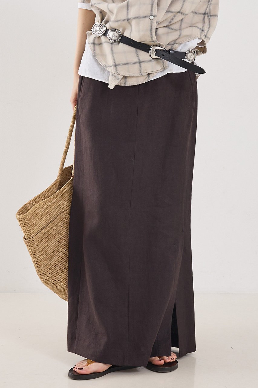【ザ ストア バイ シー/THE STORE by C】のリネンストレートスカート 人気、トレンドファッション・服の通販 founy(ファニー) 　ファッション　Fashion　レディースファッション　Fashion for Women　スカート　Skirts　ロングスカート　Long Skirts / Maxi & Midi Skirts　エレガント 上品　Elegant　ストレート　Straight, Straight Cut　パターン　Pattern, Design Print　ロング　Long, Long-Length　 other-1|ID: prp329100004878914 ipo3291000000036405509