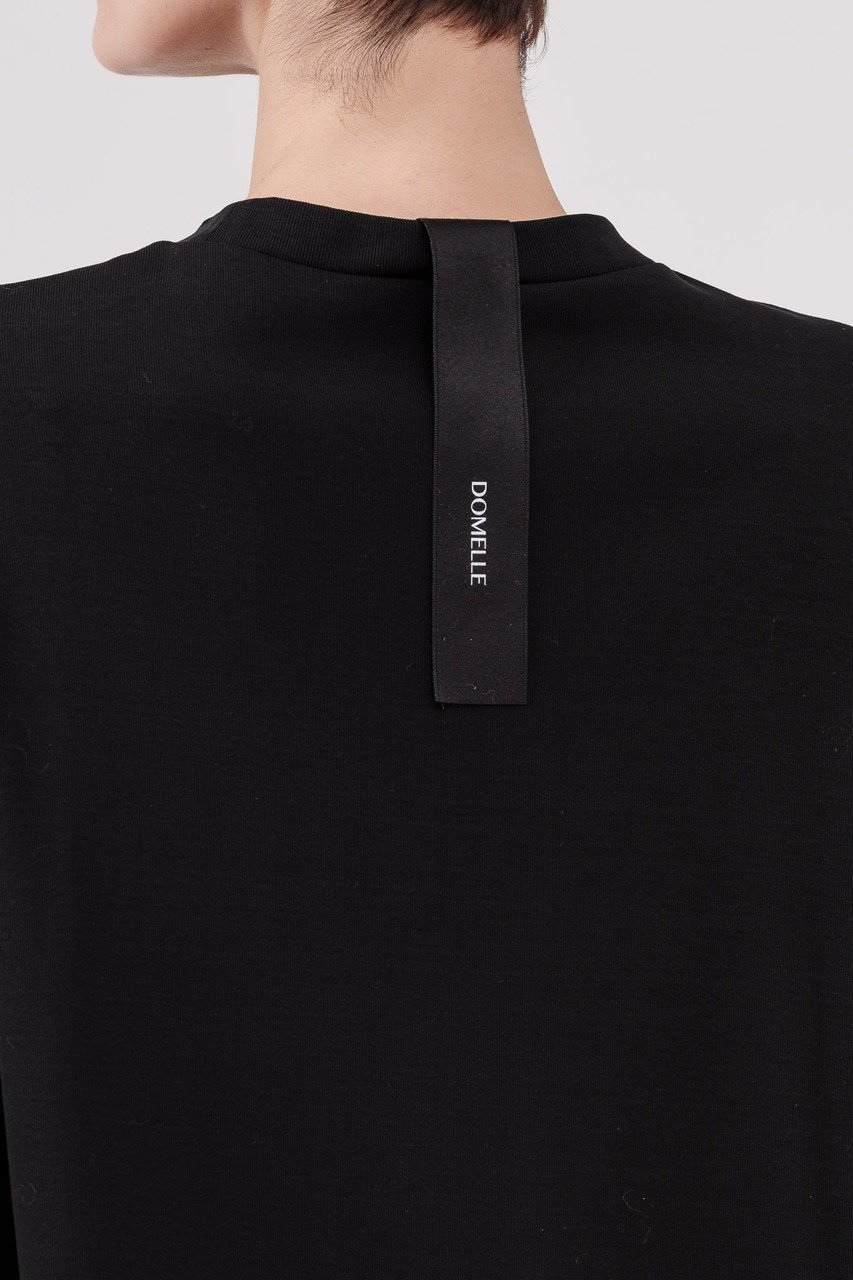 【ドメル/DOMELLE】のダブル マテリアル ドレス 人気、トレンドファッション・服の通販 founy(ファニー) 　ファッション　Fashion　レディースファッション　Fashion for Women　ワンピース　Dresses　フォーマル・パーティードレス・結婚式用ドレス　Elegant & Casual Dresses　チュニック　Tunic Tops & Dresses　シンプル　Simple, Minimal　ダブル　Double, Double-Breasted　チュニック　Tunic, Long Top　ドレス　Dress, One-Piece　ドレープ　Drape, Draping Fabric　リラックス　Relax, Relaxed Fit　ロング　Long, Long-Length　定番　Standard, Basic Item　新作・新入荷　New Arrivals / New In　other-5|ID: prp329100004878916 ipo3291000000036405533