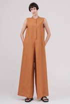 【ドメル/DOMELLE】のベルギー リネン ジャンプスーツ 人気、トレンドファッション・服の通販 founy(ファニー) ファッション Fashion レディースファッション Fashion for Women パンツ Pants & Trousers スタンダード Standard, Basic スリーブ Sleeve, Long Sleeve / Short Sleeve スーツ Suit, Formalwear セットアップ Set-Up, Coordinated Outfit ファブリック Fabric, Textile フロント Front, Front Design リネン Linen, Linen Fabric ワイド Wide, Wide Fit 夏 Summer 新作・新入荷 New Arrivals / New In thumbnail レンガ|ID: prp329100004878921 ipo3291000000036405595