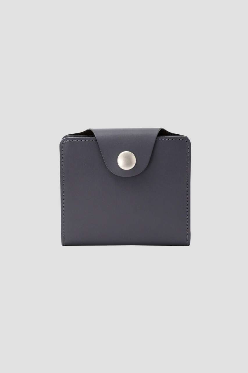 【その他のブランド/Other】のOILED LEATHER インテリア・キッズ・メンズ・レディースファッション・服の通販 founy(ファニー) 　ファッション　Fashion　レディースファッション　Fashion for Women　ミニ財布・二つ折り財布　Wallets & Card Cases　バッグ　Bags　なめらか　Smooth, Silky Texture　コイン　Coin, Coin Design　シンプル　Simple, Minimal　スタッズ　Studs, Metal Accents　新作・新入荷　New Arrivals / New In　財布　Wallet, Purse　グレー|ID: prp329100004878930 ipo3291000000036405742