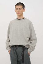 【その他のブランド/Other】のUPCYCLED LOOPBACK JERSEY TOP 人気、トレンドファッション・服の通販 founy(ファニー) ファッション Fashion レディースファッション Fashion for Women トップス・カットソー Cut & Sew Tops シャツ・ブラウス・オフィスカジュアル Elegant Blouses & Button-Ups ロングTシャツ・Tシャツ Longline T-Shirts & Tees カットソー・ベーシックTシャツ Cut-and-Sewn Tops / Stretch Tees & Basics カッティング Cutting Detail コンパクト Compact, Small Size スリーブ Sleeve, Long Sleeve / Short Sleeve バランス Balance, Style Balance ロング Long, Long-Length thumbnail グレー|ID: prp329100004878982 ipo3291000000036406098
