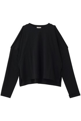 【エリオポール/heliopole】 【PROTAGONISTA】オープンショルダーロングスリーブカットソー人気、トレンドファッション・服の通販 founy(ファニー) ファッション Fashion レディースファッション Fashion for Women トップス・カットソー Cut & Sew Tops シャツ・ブラウス・オフィスカジュアル Elegant Blouses & Button-Ups ロングTシャツ・Tシャツ Longline T-Shirts & Tees カットソー・ベーシックTシャツ Cut-and-Sewn Tops / Stretch Tees & Basics ショルダー Shoulder, Shoulder Strap ショート Short, Short Length スリット Slit, Slit Detail スリーブ Sleeve, Long Sleeve / Short Sleeve デニム Denim, Jeans Material トレンド Trend, Trending Now ボトム Bottoms, Lower Wear ロング Long, Long-Length ワイド Wide, Wide Fit 新作・新入荷 New Arrivals / New In |ID:prp329100004878995