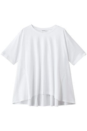 【アダワス/ADAWAS】のドライ コットン ジャージー フレアTシャツ 人気、トレンドファッション・服の通販 founy(ファニー) ファッション Fashion レディースファッション Fashion for Women トップス・カットソー Cut & Sew Tops シャツ・ブラウス・オフィスカジュアル Elegant Blouses & Button-Ups ロングTシャツ・Tシャツ Longline T-Shirts & Tees カットソー・ベーシックTシャツ Cut-and-Sewn Tops / Stretch Tees & Basics ショート Short, Short Length シルク Silk, 100% Silk スリーブ Sleeve, Long Sleeve / Short Sleeve ドレープ Drape, Draping Fabric フレア Flare, Flared エレガント 上品 Elegant 夏 Summer |ID:prp329100004878999