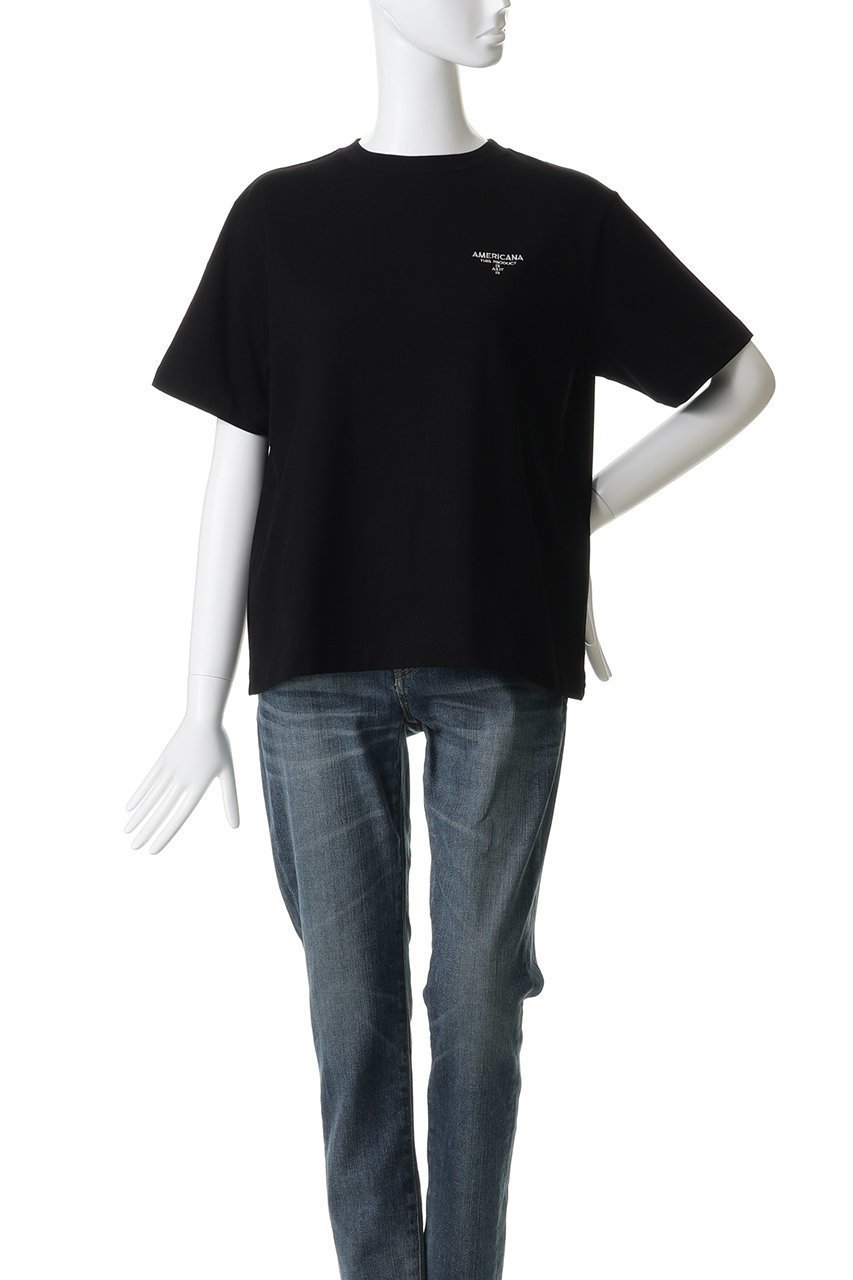 【アメリカーナ/Americana】のエンブロイダリーTシャツ 人気、トレンドファッション・服の通販 founy(ファニー) ファッション Fashion レディースファッション Fashion for Women トップス・カットソー Cut & Sew Tops シャツ・ブラウス・オフィスカジュアル Elegant Blouses & Button-Ups ロングTシャツ・Tシャツ Longline T-Shirts & Tees カットソー・ベーシックTシャツ Cut-and-Sewn Tops / Stretch Tees & Basics エンブロイダリー Embroidery Design ショート Short, Short Length シンプル Simple, Minimal スリーブ Sleeve, Long Sleeve / Short Sleeve ボトム Bottoms, Lower Wear 新作・新入荷 New Arrivals / New In other-2|ID: prp329100004879001 ipo3291000000036406268
