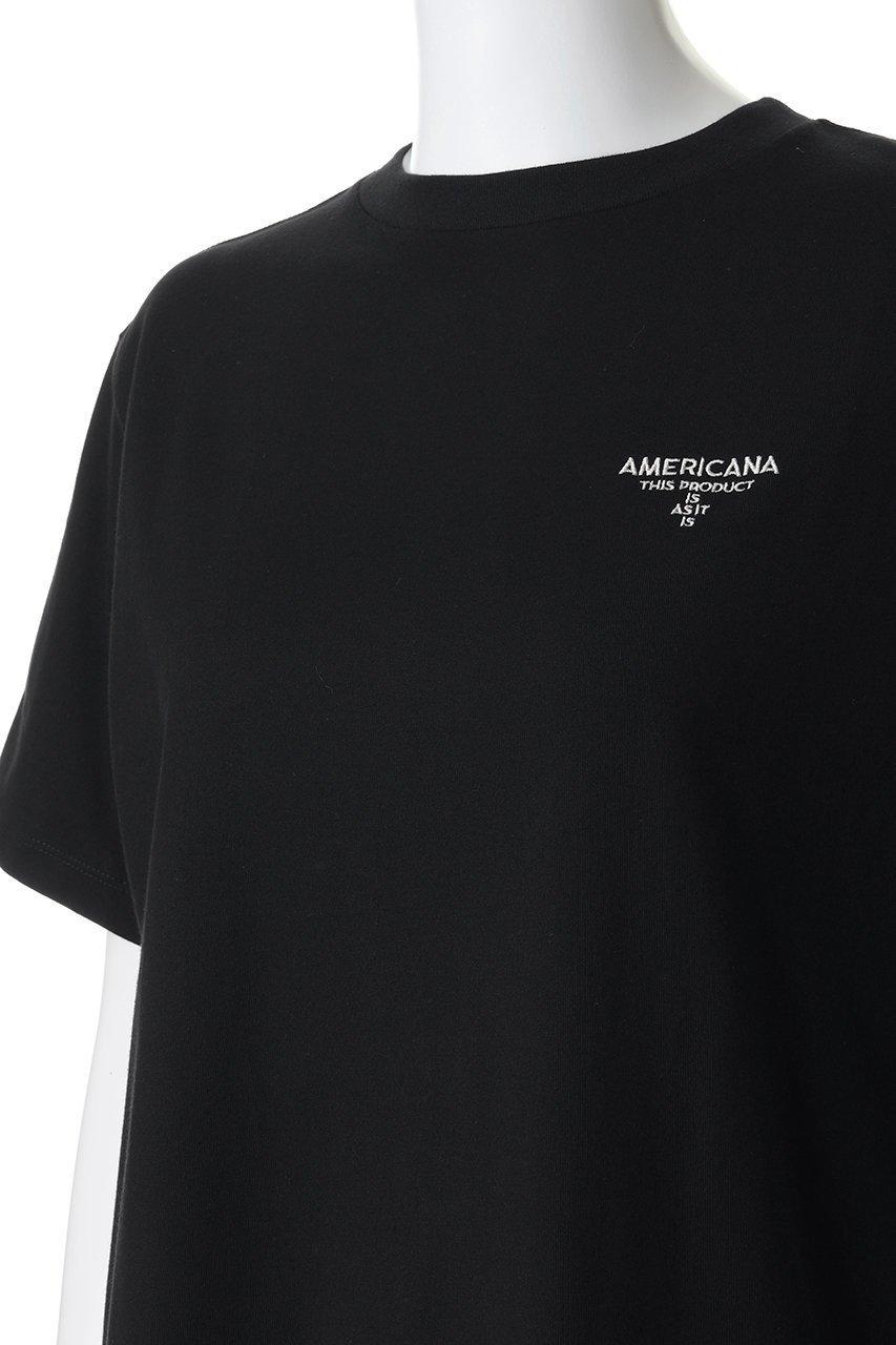 【アメリカーナ/Americana】のエンブロイダリーTシャツ 人気、トレンドファッション・服の通販 founy(ファニー) ファッション Fashion レディースファッション Fashion for Women トップス・カットソー Cut & Sew Tops シャツ・ブラウス・オフィスカジュアル Elegant Blouses & Button-Ups ロングTシャツ・Tシャツ Longline T-Shirts & Tees カットソー・ベーシックTシャツ Cut-and-Sewn Tops / Stretch Tees & Basics エンブロイダリー Embroidery Design ショート Short, Short Length シンプル Simple, Minimal スリーブ Sleeve, Long Sleeve / Short Sleeve ボトム Bottoms, Lower Wear 新作・新入荷 New Arrivals / New In other-5|ID: prp329100004879001 ipo3291000000036406271