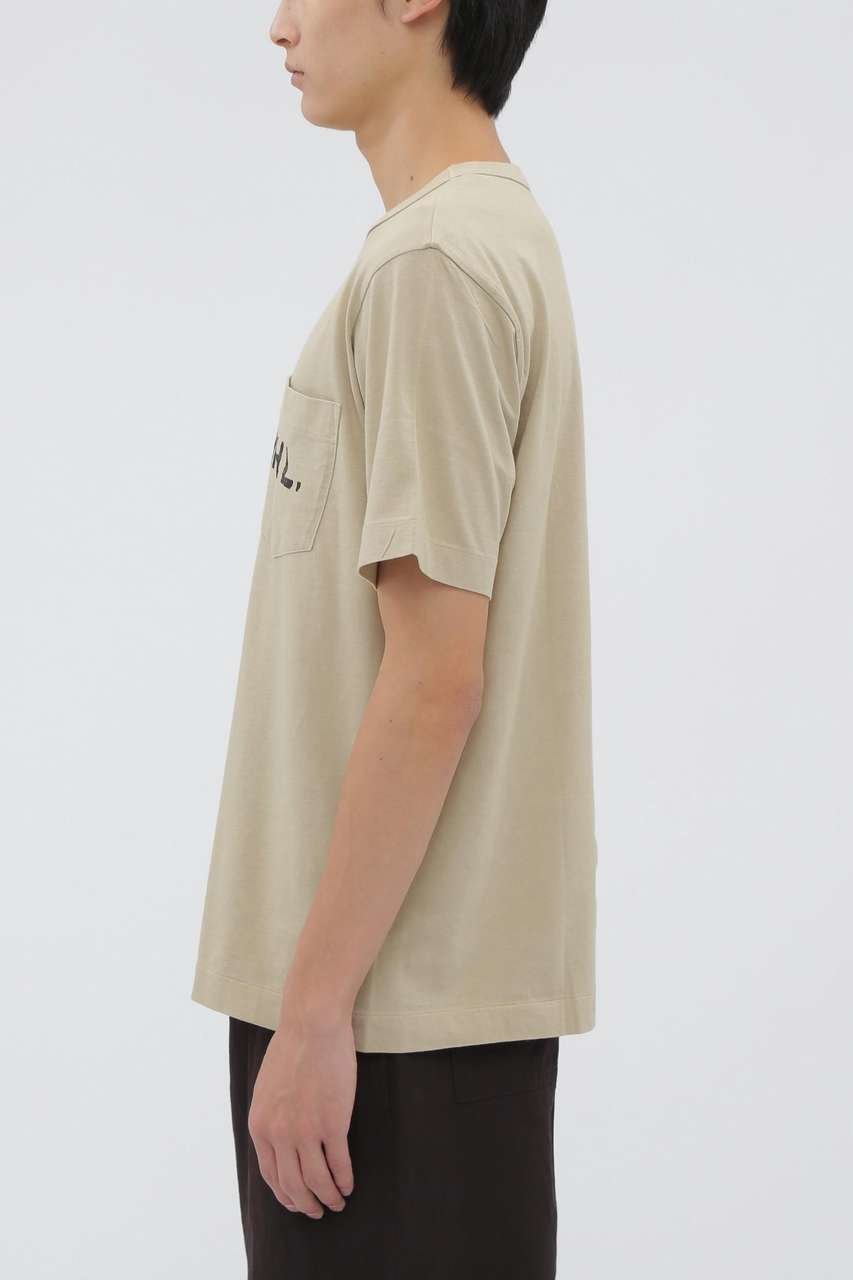 【その他のブランド/Other】のPRINTED COTTON JERSEY 人気、トレンドファッション・服の通販 founy(ファニー) 　ファッション　Fashion　レディースファッション　Fashion for Women　トップス・カットソー　Cut & Sew Tops　シャツ・ブラウス・オフィスカジュアル　Elegant Blouses & Button-Ups　ロングTシャツ・Tシャツ　Longline T-Shirts & Tees　カットソー・ベーシックTシャツ　Cut-and-Sewn Tops / Stretch Tees & Basics　ショート　Short, Short Length　スリーブ　Sleeve, Long Sleeve / Short Sleeve　プリント　Print, Printed Pattern　ポケット　Pocket, Pocket Detail　other-3|ID: prp329100004879010 ipo3291000000036406337