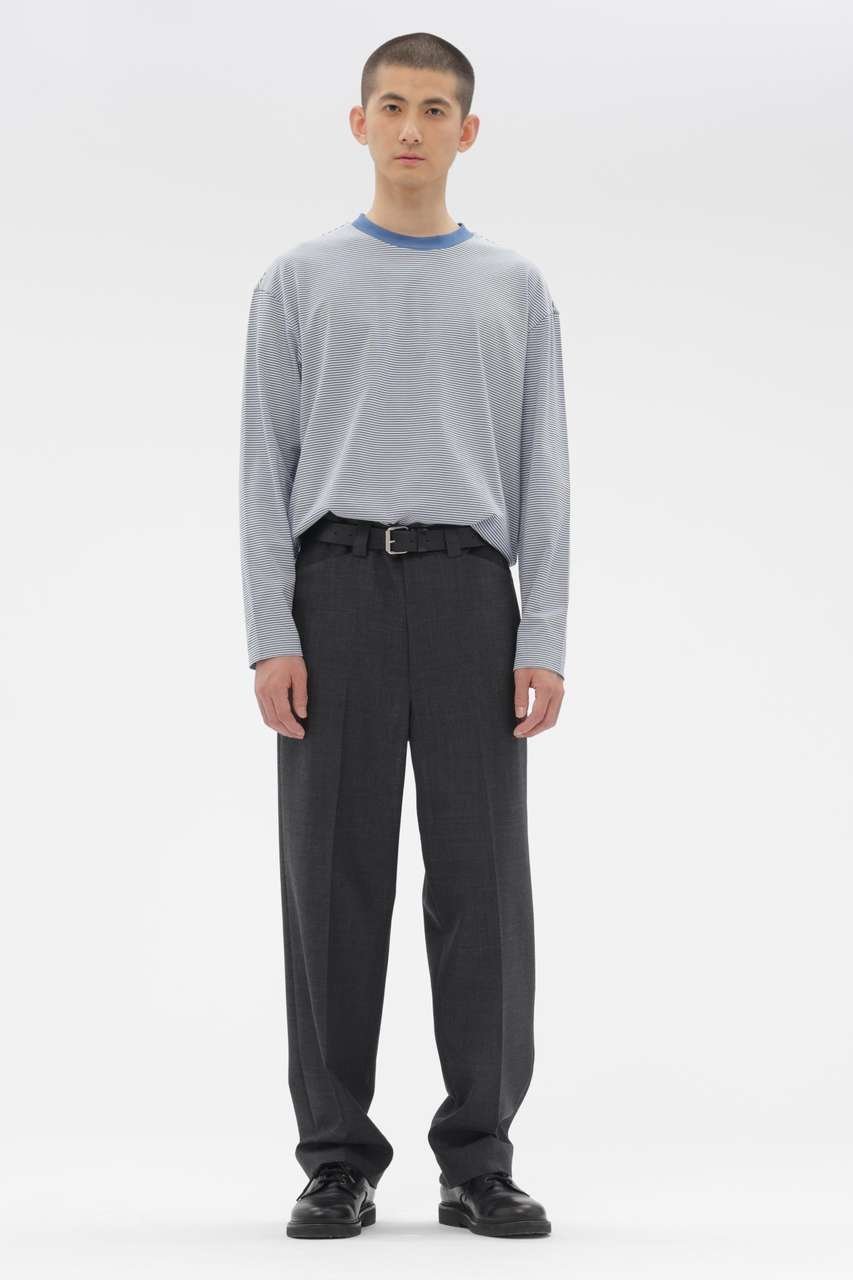 【その他のブランド/Other】のCOTTON STRIPE JERSEY TOP 人気、トレンドファッション・服の通販 founy(ファニー) 　ファッション　Fashion　レディースファッション　Fashion for Women　トップス・カットソー　Cut & Sew Tops　シャツ・ブラウス・オフィスカジュアル　Elegant Blouses & Button-Ups　ロングTシャツ・Tシャツ　Longline T-Shirts & Tees　カットソー・ベーシックTシャツ　Cut-and-Sewn Tops / Stretch Tees & Basics　なめらか　Smooth, Silky Texture　インナー　Innerwear　シンプル　Simple, Minimal　ストライプ　Stripe, Striped Pattern　スリーブ　Sleeve, Long Sleeve / Short Sleeve　バランス　Balance, Style Balance　フィット　Fit, Slim Fit　レギュラー　Regular, Standard Fit　ロング　Long, Long-Length　other-2|ID: prp329100004879014 ipo3291000000036406371