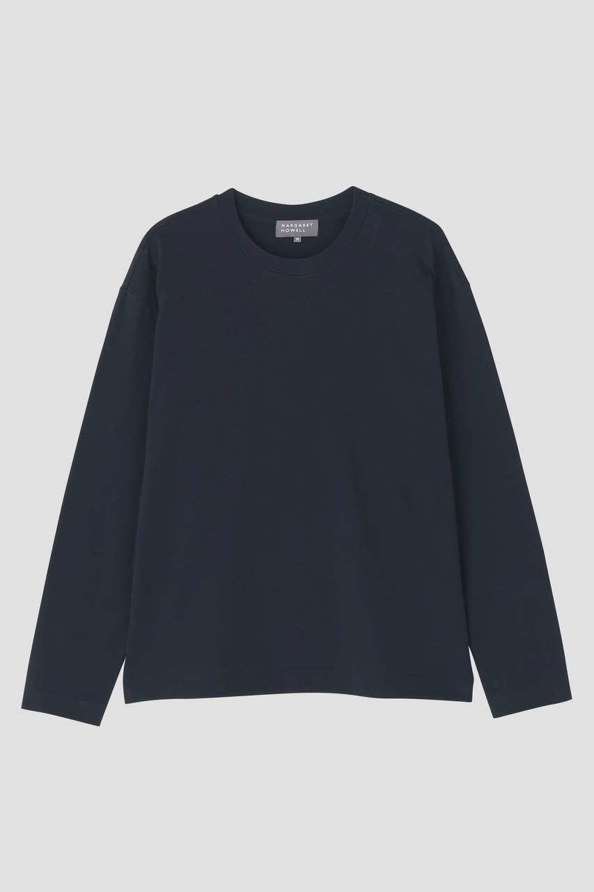 【その他のブランド/Other】のPLAIN COTTON JERSEY TOP 人気、トレンドファッション・服の通販 founy(ファニー) 　ファッション　Fashion　レディースファッション　Fashion for Women　トップス・カットソー　Cut & Sew Tops　シャツ・ブラウス・オフィスカジュアル　Elegant Blouses & Button-Ups　ロングTシャツ・Tシャツ　Longline T-Shirts & Tees　カットソー・ベーシックTシャツ　Cut-and-Sewn Tops / Stretch Tees & Basics　シンプル　Simple, Minimal　スリーブ　Sleeve, Long Sleeve / Short Sleeve　ロング　Long, Long-Length　other-4|ID: prp329100004879015 ipo3291000000036406381
