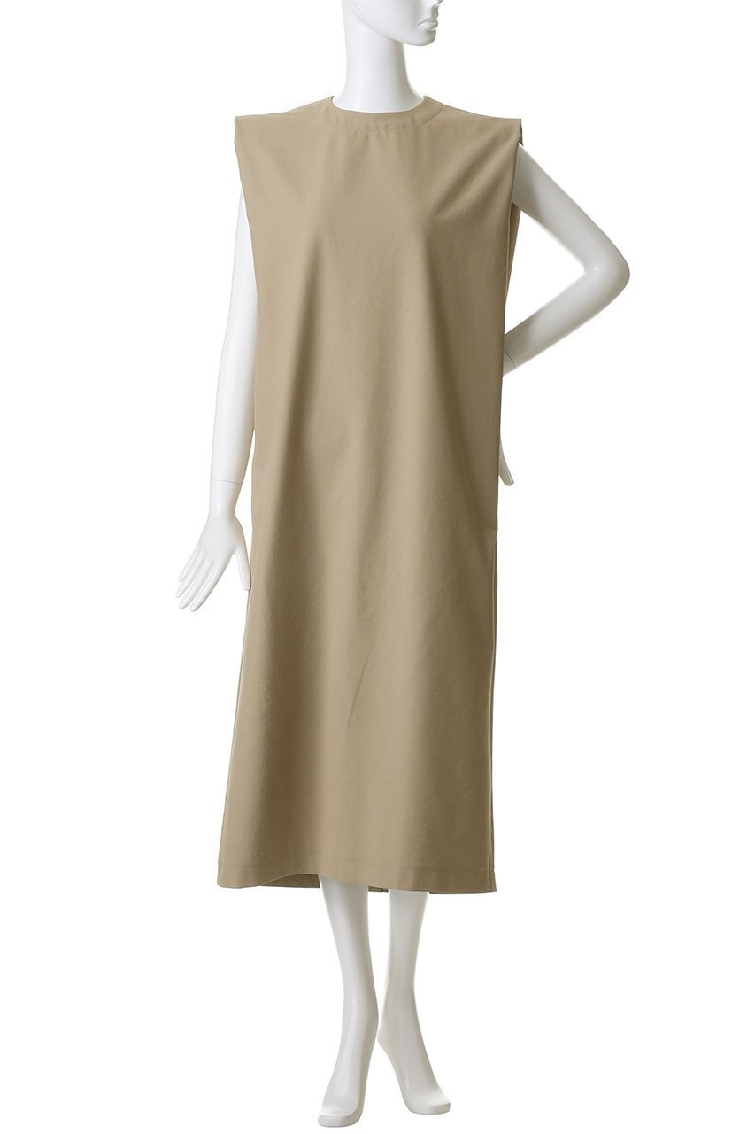 【エムフィル/M Fil】のシェルタリングドライツイル タックショルダーワンピース 人気、トレンドファッション・服の通販 founy(ファニー) 　ファッション　Fashion　レディースファッション　Fashion for Women　ワンピース　Dresses　チュニック　Tunic Tops & Dresses　おすすめ　Recommended / Our Picks　チュニック　Tunic, Long Top　ロング　Long, Long-Length　吸水　Absorbent, Quick-Dry　新作・新入荷　New Arrivals / New In　other-6|ID: prp329100004879020 ipo3291000000036406423