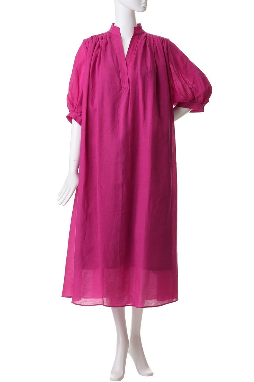 【エムフィル/M Fil】のリネンローン タックギャザーワンピース 人気、トレンドファッション・服の通販 founy(ファニー) 　ファッション　Fashion　レディースファッション　Fashion for Women　ワンピース　Dresses　チュニック　Tunic Tops & Dresses　ギャザー　Gathered, Ruffled　チュニック　Tunic, Long Top　リゾート　Resort, Vacation Style　リネン　Linen, Linen Fabric　ロング　Long, Long-Length　夏　Summer　新作・新入荷　New Arrivals / New In　other-2|ID: prp329100004879021 ipo3291000000036406427