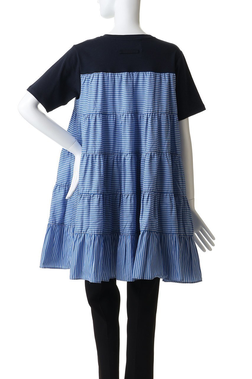 【アダワス/ADAWAS】のティアード ストライプ チュニック 人気、トレンドファッション・服の通販 founy(ファニー) ファッション Fashion レディースファッション Fashion for Women ワンピース Dresses チュニック Tunic Tops & Dresses エアリー Airy Texture カットソー Cut and Sewn Top ストライプ Stripe, Striped Pattern チュニック Tunic, Long Top ティアード Tiered, Tiered Style ドッキング Docking, Mixed Material フェミニン Feminine, Girly 新作・新入荷 New Arrivals / New In other-4|ID: prp329100004879024 ipo3291000000036406456