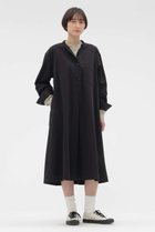 【マーガレットハウエル/MARGARET HOWELL】のBRUSHED SOFT COTTON TWILL DRESS ブラック|ID: prp329100004879026 ipo3291000000036406471