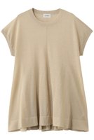 【アダワス/ADAWAS】のセミシアー リネンブレンド フレアトップス 人気、トレンドファッション・服の通販 founy(ファニー) ファッション Fashion レディースファッション Fashion for Women トップス・カットソー Cut & Sew Tops シャツ・ブラウス・オフィスカジュアル Elegant Blouses & Button-Ups シアー Sheer, See-Through ショート Short, Short Length スリーブ Sleeve, Long Sleeve / Short Sleeve チュニック Tunic, Long Top フェミニン Feminine, Girly フレア Flare, Flared フロント Front, Front Design リネン Linen, Linen Fabric 新作・新入荷 New Arrivals / New In |ID:prp329100004879037