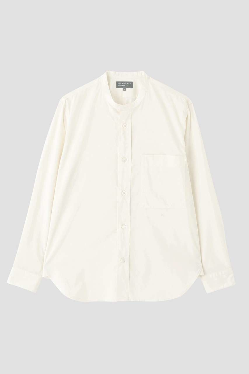 【その他のブランド/Other】のCOTTON WOOL POPLIN SHIRT 人気、トレンドファッション・服の通販 founy(ファニー) 　ファッション　Fashion　レディースファッション　Fashion for Women　トップス・カットソー　Cut & Sew Tops　シャツ・ブラウス・オフィスカジュアル　Elegant Blouses & Button-Ups　スリーブ　Sleeve, Long Sleeve / Short Sleeve　フィット　Fit, Slim Fit　レギュラー　Regular, Standard Fit　ロング　Long, Long-Length　新作・新入荷　New Arrivals / New In　other-4|ID: prp329100004879042 ipo3291000000036406601