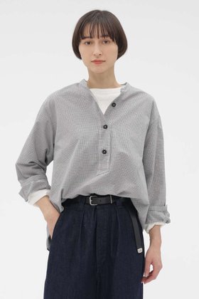 【マーガレットハウエル/MARGARET HOWELL】のTINY GINGHAM COTTON SHIRT 人気、トレンドファッション・服の通販 founy(ファニー) ファッション Fashion レディースファッション Fashion for Women トップス・カットソー Cut & Sew Tops シャツ・ブラウス・オフィスカジュアル Elegant Blouses & Button-Ups ギンガム Gingham, Gingham Fabric スリーブ Sleeve, Long Sleeve / Short Sleeve チェック Check, Plaid, Tartan バランス Balance, Style Balance フィット Fit, Slim Fit フロント Front, Front Design リラックス Relax, Relaxed Fit ロング Long, Long-Length ワッシャー Washer, Crinkled Finish 定番 Standard, Basic Item 新作・新入荷 New Arrivals / New In 無地 Plain, Solid Color |ID:prp329100004879051