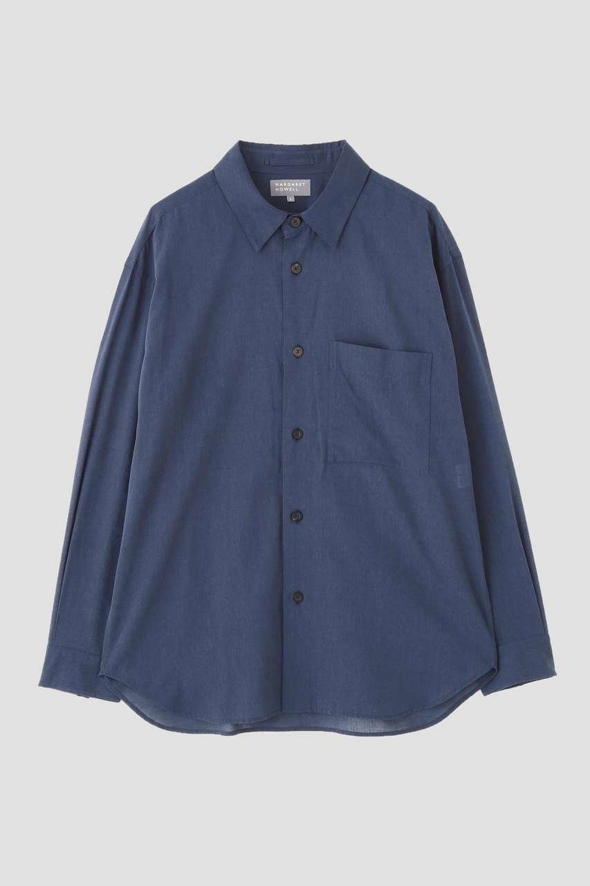 【その他のブランド/Other】のCOTTON WOOL VOILE SHIRT 人気、トレンドファッション・服の通販 founy(ファニー) 　ファッション　Fashion　レディースファッション　Fashion for Women　トップス・カットソー　Cut & Sew Tops　シャツ・ブラウス・オフィスカジュアル　Elegant Blouses & Button-Ups　シンプル　Simple, Minimal　スリーブ　Sleeve, Long Sleeve / Short Sleeve　バランス　Balance, Style Balance　ロング　Long, Long-Length　定番　Standard, Basic Item　other-3|ID: prp329100004879064 ipo3291000000036406771
