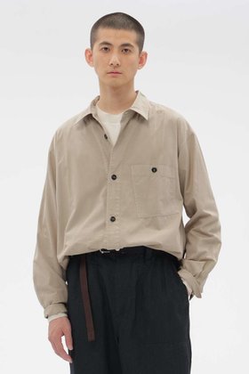 【その他のブランド/Other】のGARMENT DYE COTTON SHIRTING SHIRT 人気、トレンドファッション・服の通販 founy(ファニー) ファッション Fashion レディースファッション Fashion for Women トップス・カットソー Cut & Sew Tops シャツ・ブラウス・オフィスカジュアル Elegant Blouses & Button-Ups スリーブ Sleeve, Long Sleeve / Short Sleeve バランス Balance, Style Balance ロング Long, Long-Length |ID:prp329100004879072