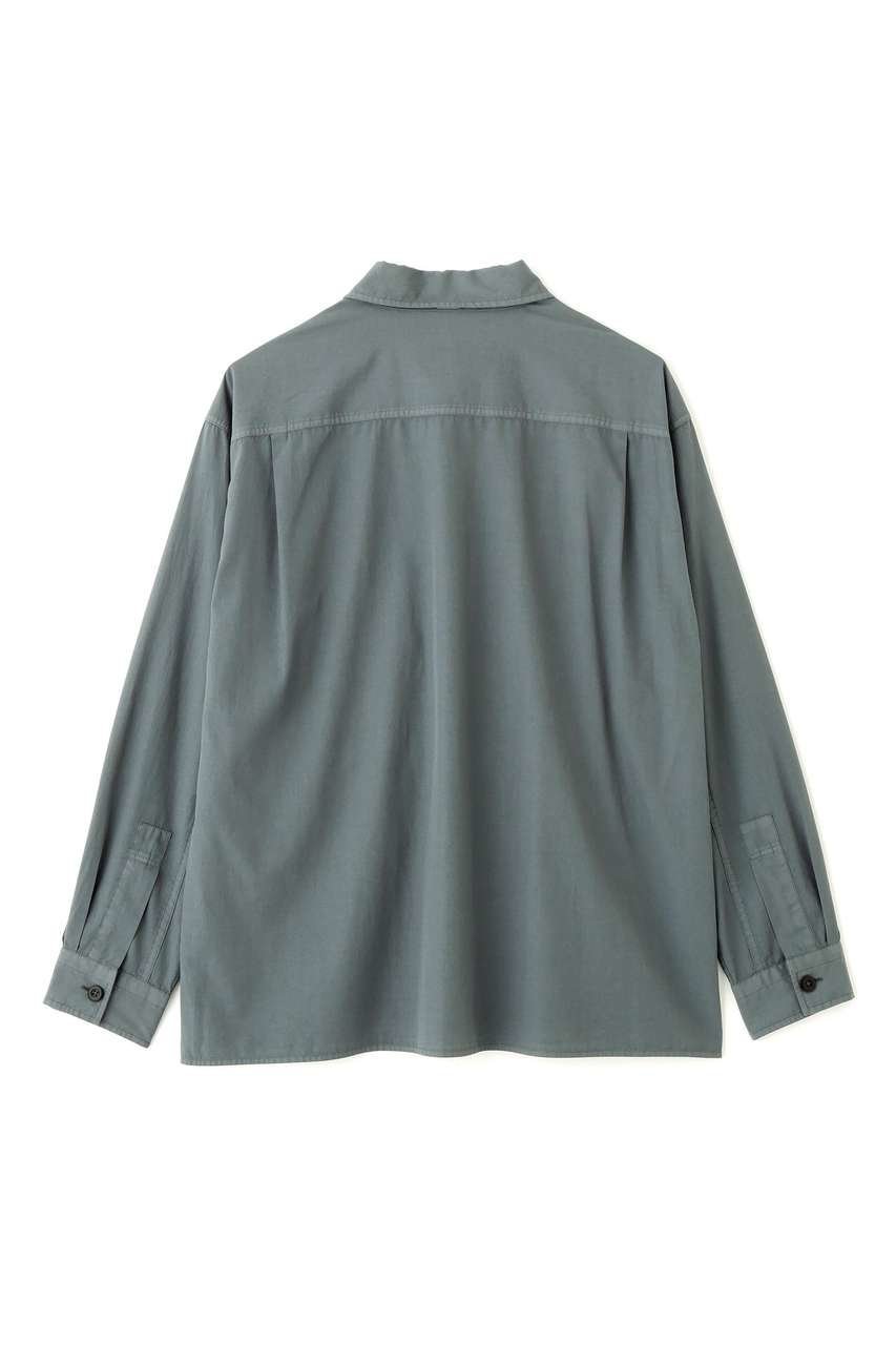 【その他のブランド/Other】のGARMENT DYE COTTON SHIRTING SHIRT 人気、トレンドファッション・服の通販 founy(ファニー) 　ファッション　Fashion　レディースファッション　Fashion for Women　トップス・カットソー　Cut & Sew Tops　シャツ・ブラウス・オフィスカジュアル　Elegant Blouses & Button-Ups　スリーブ　Sleeve, Long Sleeve / Short Sleeve　バランス　Balance, Style Balance　ロング　Long, Long-Length　other-5|ID: prp329100004879072 ipo3291000000036406832