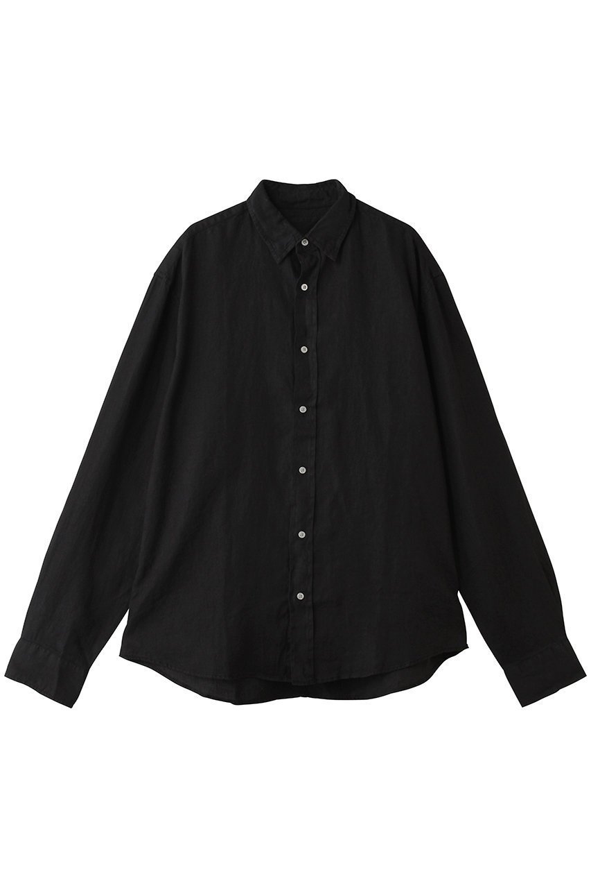 【フランク&アイリーン/Frank&Eileen / MEN】の【MEN】 FINBAR ウォッシュドリネン シャツ インテリア・キッズ・メンズ・レディースファッション・服の通販 founy(ファニー) 　ファッション　Fashion　メンズファッション　Fashion for Men　ウォッシュ　Washed Finish　スリーブ　Sleeve, Long Sleeve / Short Sleeve　ボトム　Bottoms, Lower Wear　リネン　Linen, Linen Fabric　ロング　Long, Long-Length　新作・新入荷　New Arrivals / New In　ブラック|ID: prp329100004879082 ipo3291000000036406909