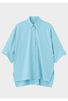 【ル フィル/LE PHIL】のSOLOTEXブロード5分袖ブラウス 人気、トレンドファッション・服の通販 founy(ファニー) ファッション Fashion レディースファッション Fashion for Women トップス・カットソー Cut & Sew Tops シャツ・ブラウス・オフィスカジュアル Elegant Blouses & Button-Ups クッション Cushion, Throw Pillow ショート Short, Short Length シンプル Simple, Minimal ジャケット Jacket, Outerwear スタンダード Standard, Basic ストレッチ Stretch, Stretchy Fabric スリーブ Sleeve, Long Sleeve / Short Sleeve フォルム Silhouette, Form ブロード Broadcloth, Fine Cotton 新作・新入荷 New Arrivals / New In thumbnail ブルー|ID: prp329100004879091 ipo3291000000036406979