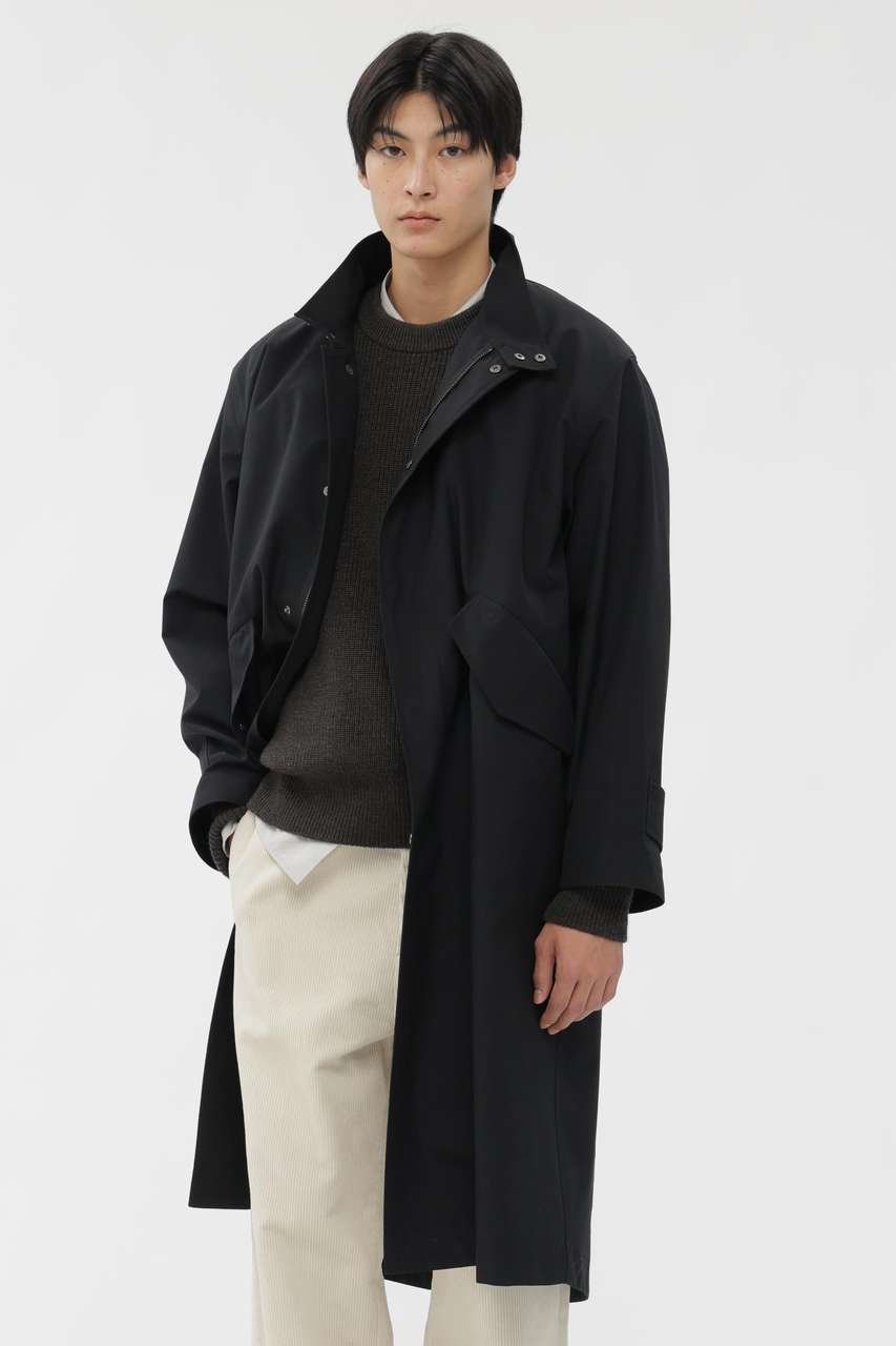 【その他のブランド/Other】のSHOWERPROOF WOOL COAT 人気、トレンドファッション・服の通販 founy(ファニー) 　ファッション　Fashion　レディースファッション　Fashion for Women　アウター　Coat / Outerwear Collection　コート・ロングコート・ピーコート　Long Coats, Peacoats & More　キルト　Quilt, Quilted Fabric　スタンド　Stand Collar, Upright Stand　ドローコード　Drawcord, Drawstring Cord　フラップ　Flap, Flap Pocket　フロント　Front, Front Design　ポケット　Pocket, Pocket Detail　ライナー　Liner, Inner Layer　ロング　Long, Long-Length　新作・新入荷　New Arrivals / New In　 other-1|ID: prp329100004879097 ipo3291000000036407027