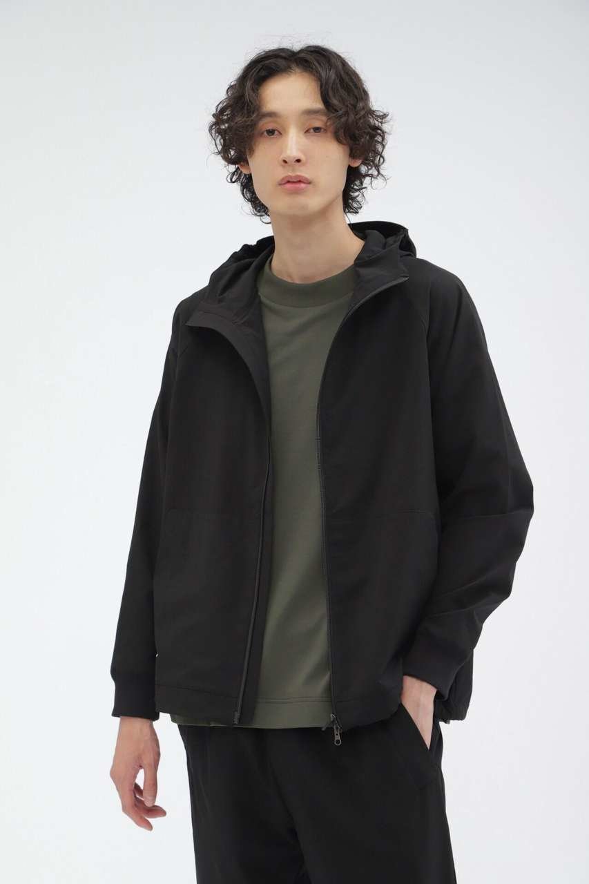 【その他のブランド/Other】のSTRETCH POLYESTER HEAVY POPLIN インテリア・キッズ・メンズ・レディースファッション・服の通販 founy(ファニー) ファッション Fashion レディースファッション Fashion for Women アウター Coat / Outerwear Collection レディースジャケット・軽アウター Jackets コレクション Collection, Seasonal Line ジャケット Jacket, Outerwear ストレッチ Stretch, Stretchy Fabric スピンドル Spindle, Drawcord マーガレット Marguerite, Daisy Pattern 新作・新入荷 New Arrivals / New In ブラック|ID: prp329100004879106 ipo3291000000036407099