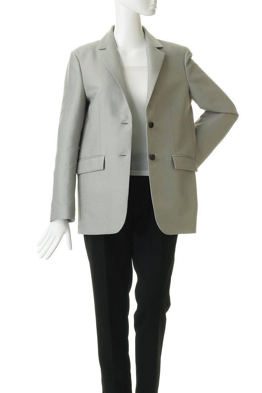 【ジェイドット/j.】のシルキーダブルフェイス シングルジャケット 人気、トレンドファッション・服の通販 founy(ファニー) 　ファッション　Fashion　レディースファッション　Fashion for Women　アウター　Coat / Outerwear Collection　レディースジャケット・軽アウター　Jackets　シンプル　Simple, Minimal　ジャケット　Jacket, Outerwear　パーティ　Party, Party Style　ビッグ　Big, Oversized　新作・新入荷　New Arrivals / New In　other-8|ID: prp329100004879108 ipo3291000000036407126