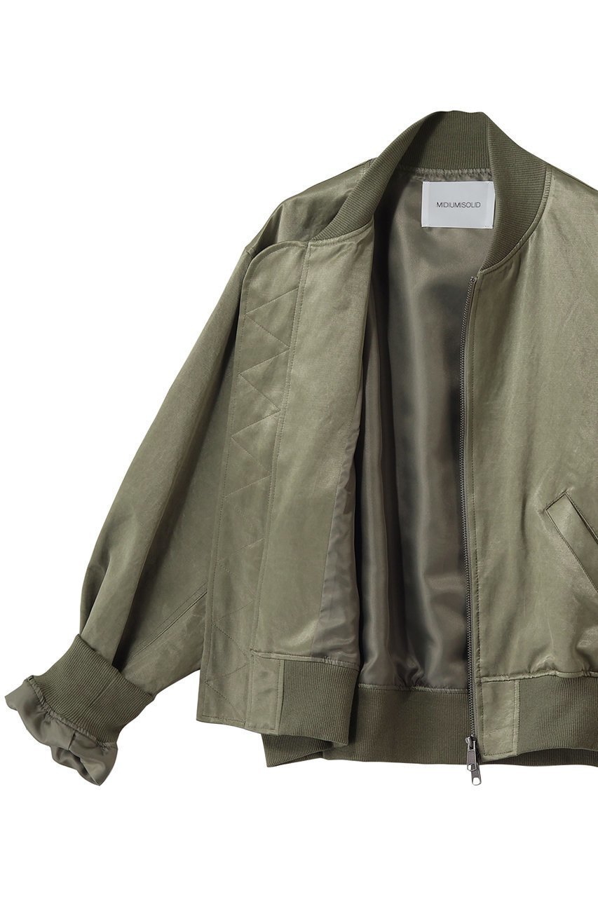 【ミディウミソリッド/MIDIUMISOLID / MEN】の【MEN】bleach satin MA-1 MA-1 人気、トレンドファッション・服の通販 founy(ファニー) ファッション Fashion メンズファッション Fashion for Men アンティーク Antique-Inspired サテン Satin, Glossy Fabric ジャケット Jacket, Outerwear ブリーチ Bleach, Washed Finish ブルゾン Blouson, Bomber Jacket ミリタリー Military, Army Style モダン Modern, Contemporary 新作・新入荷 New Arrivals / New In other-7|ID: prp329100004879110 ipo3291000000036407144