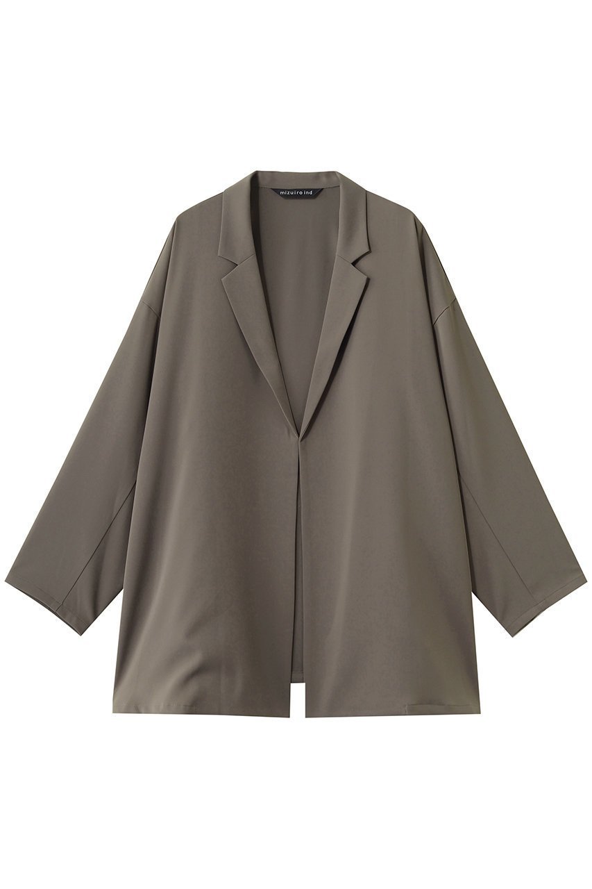 【ミズイロ インド/mizuiro ind】のtailored shirt JK ジャケット インテリア・キッズ・メンズ・レディースファッション・服の通販 founy(ファニー) 　ファッション　Fashion　レディースファッション　Fashion for Women　アウター　Coat / Outerwear Collection　レディースジャケット・軽アウター　Jackets　オケージョン　Occasion Wear　ジャケット　Jacket, Outerwear　フレア　Flare, Flared　エレガント 上品　Elegant　夏　Summer　新作・新入荷　New Arrivals / New In　春　Spring　S/S・春夏　SS, Spring/Summer, Warm Season　beige|ID: prp329100004879111 ipo3291000000036407147