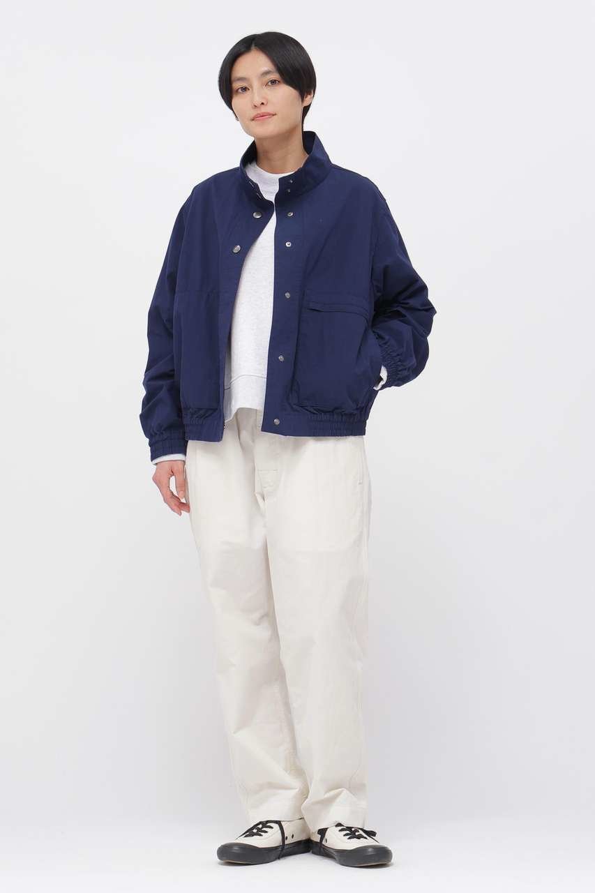 【マーガレットハウエル/MARGARET HOWELL】のCOTTON NYLON PLAINWEAVE BLOUSON 人気、トレンドファッション・服の通販 founy(ファニー) 　ファッション　Fashion　レディースファッション　Fashion for Women　アウター　Coat / Outerwear Collection　レディースジャケット・軽アウター　Jackets　ブルゾンジャケット・スポーティアウター　Blouson Jackets　ギャザー　Gathered, Ruffled　コンパクト　Compact, Small Size　ジャケット　Jacket, Outerwear　スタンド　Stand Collar, Upright Stand　タイプライター　Typewriter Fabric, Crisp Cotton　ドット　Polka Dot, Dot Pattern　バランス　Balance, Style Balance　パッチ　Patch, Appliqué　フィット　Fit, Slim Fit　フロント　Front, Front Design　ブルゾン　Blouson, Bomber Jacket　ポケット　Pocket, Pocket Detail　新作・新入荷　New Arrivals / New In　春　Spring　other-2|ID: prp329100004879113 ipo3291000000036407166