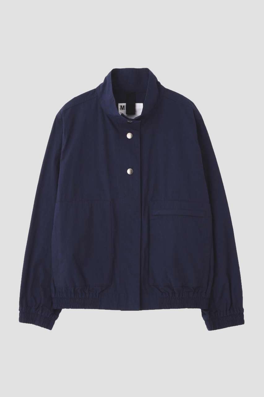 【マーガレットハウエル/MARGARET HOWELL】のCOTTON NYLON PLAINWEAVE BLOUSON 人気、トレンドファッション・服の通販 founy(ファニー) 　ファッション　Fashion　レディースファッション　Fashion for Women　アウター　Coat / Outerwear Collection　レディースジャケット・軽アウター　Jackets　ブルゾンジャケット・スポーティアウター　Blouson Jackets　ギャザー　Gathered, Ruffled　コンパクト　Compact, Small Size　ジャケット　Jacket, Outerwear　スタンド　Stand Collar, Upright Stand　タイプライター　Typewriter Fabric, Crisp Cotton　ドット　Polka Dot, Dot Pattern　バランス　Balance, Style Balance　パッチ　Patch, Appliqué　フィット　Fit, Slim Fit　フロント　Front, Front Design　ブルゾン　Blouson, Bomber Jacket　ポケット　Pocket, Pocket Detail　新作・新入荷　New Arrivals / New In　春　Spring　other-3|ID: prp329100004879113 ipo3291000000036407167
