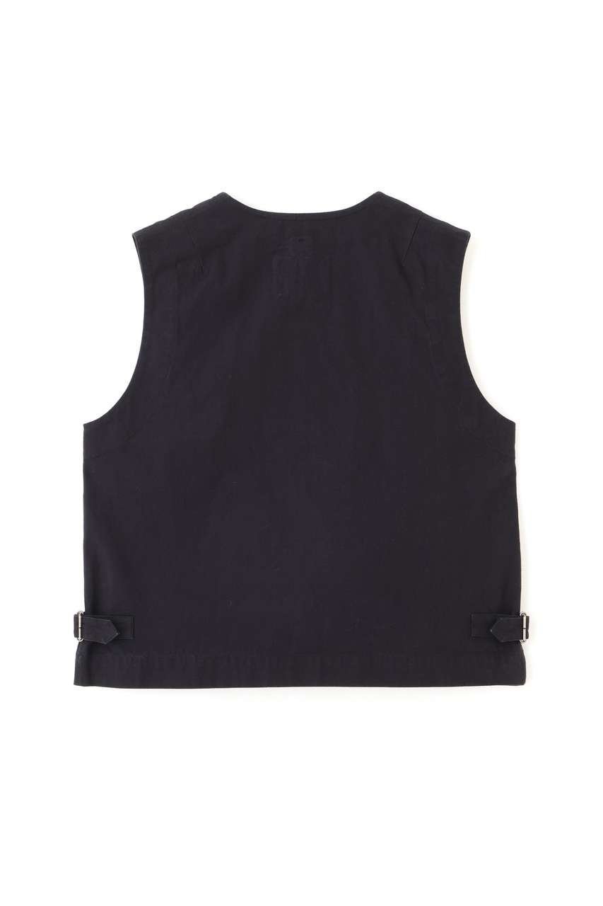 【マーガレットハウエル/MARGARET HOWELL】のFADED COTTON TWILL BLOUSON 人気、トレンドファッション・服の通販 founy(ファニー) ファッション Fashion レディースファッション Fashion for Women アウター Coat / Outerwear Collection レディースジャケット・軽アウター Jackets ブルゾンジャケット・スポーティアウター Blouson Jackets おすすめ Recommended / Our Picks インディゴ Indigo Denim ジャケット Jacket, Outerwear セットアップ Set-Up, Coordinated Outfit ツイル Twist, Twisted Detail バランス Balance, Style Balance ベスト Vest, Waistcoat ポケット Pocket, Pocket Detail エレガント 上品 Elegant 新作・新入荷 New Arrivals / New In other-6|ID: prp329100004879114 ipo3291000000036407176