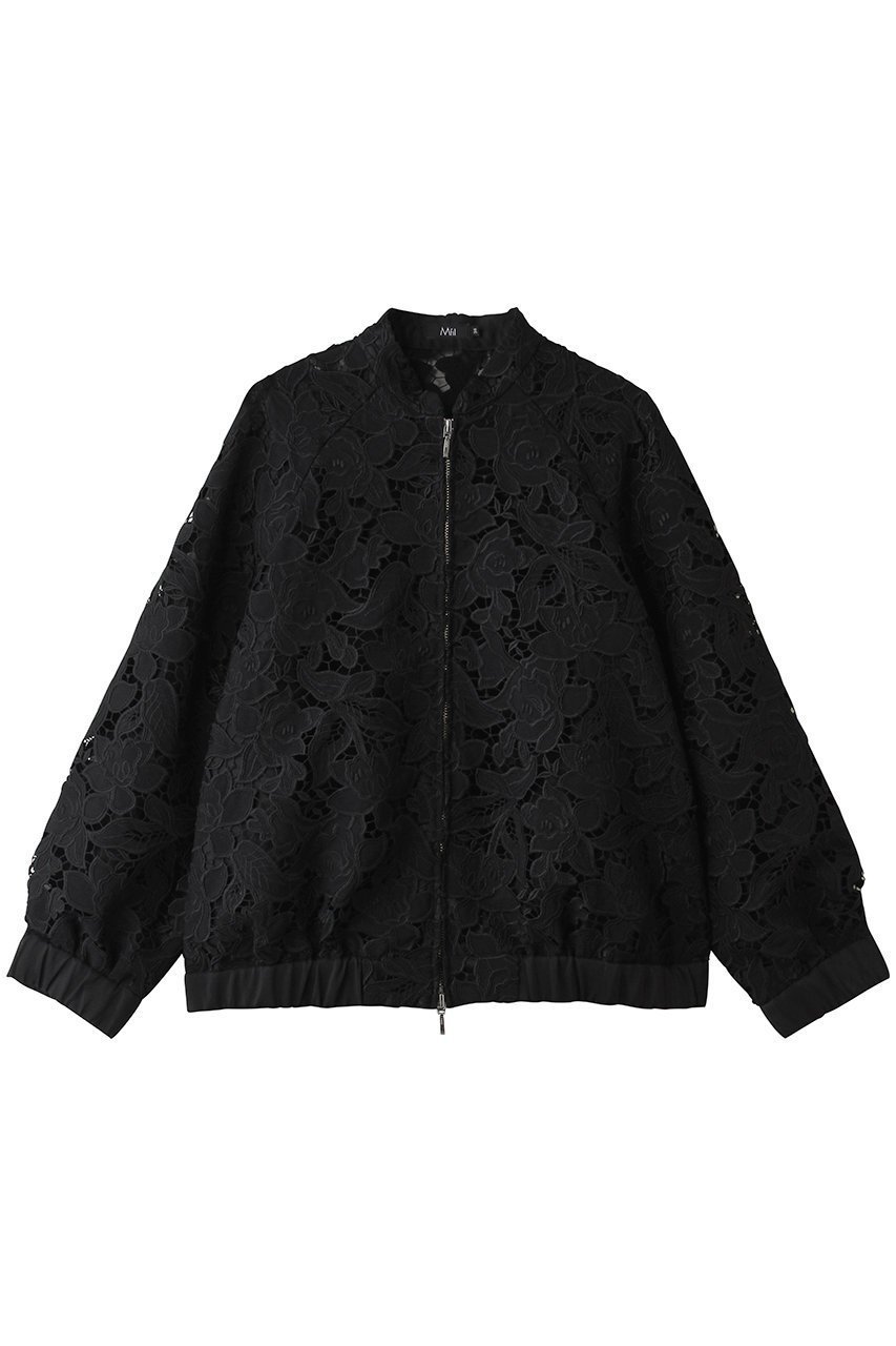 【エムフィル/M Fil】のフラワーレース ブルゾン インテリア・キッズ・メンズ・レディースファッション・服の通販 founy(ファニー) ファッション Fashion レディースファッション Fashion for Women アウター Coat / Outerwear Collection レディースジャケット・軽アウター Jackets ブルゾンジャケット・スポーティアウター Blouson Jackets オーガンジー Organza Fabric ケミカル Chemical, Chemical Wash ジャケット Jacket, Outerwear スポーティ Sporty, Casual Athletic フラワー Flower, Floral ブルゾン Blouson, Bomber Jacket モチーフ Motif, Design Theme レース Lace, Lace Fabric 夏 Summer 新作・新入荷 New Arrivals / New In ブラック|ID: prp329100004879117 ipo3291000000036407199