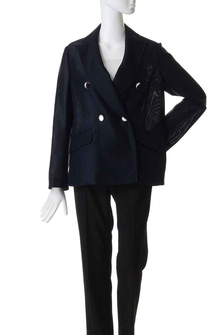 【エムフィル/M Fil】のレノクロス ダブルブレストジャケット 人気、トレンドファッション・服の通販 founy(ファニー) 　ファッション　Fashion　レディースファッション　Fashion for Women　アウター　Coat / Outerwear Collection　レディースジャケット・軽アウター　Jackets　ウォッシャブル　Machine Washable　シェイプ　Shape, Slim Fit　ジャケット　Jacket, Outerwear　ストレッチ　Stretch, Stretchy Fabric　フィット　Fit, Slim Fit　エレガント 上品　Elegant　新作・新入荷　New Arrivals / New In　洗える　Machine Washable　other-2|ID: prp329100004879119 ipo3291000000036407218