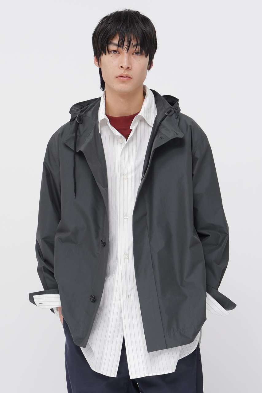 【その他のブランド/Other】のCOTTON NYLON PLAINWEAVE BLOUSON 人気、トレンドファッション・服の通販 founy(ファニー) 　ファッション　Fashion　レディースファッション　Fashion for Women　アウター　Coat / Outerwear Collection　レディースジャケット・軽アウター　Jackets　ブルゾンジャケット・スポーティアウター　Blouson Jackets　カッティング　Cutting Detail　カフス　Cuff Design　ジャケット　Jacket, Outerwear　ドローコード　Drawcord, Drawstring Cord　フロント　Front, Front Design　ブルゾン　Blouson, Bomber Jacket　新作・新入荷　New Arrivals / New In　軽量　Lightweight, Ultra Light　 other-1|ID: prp329100004879122 ipo3291000000036407242