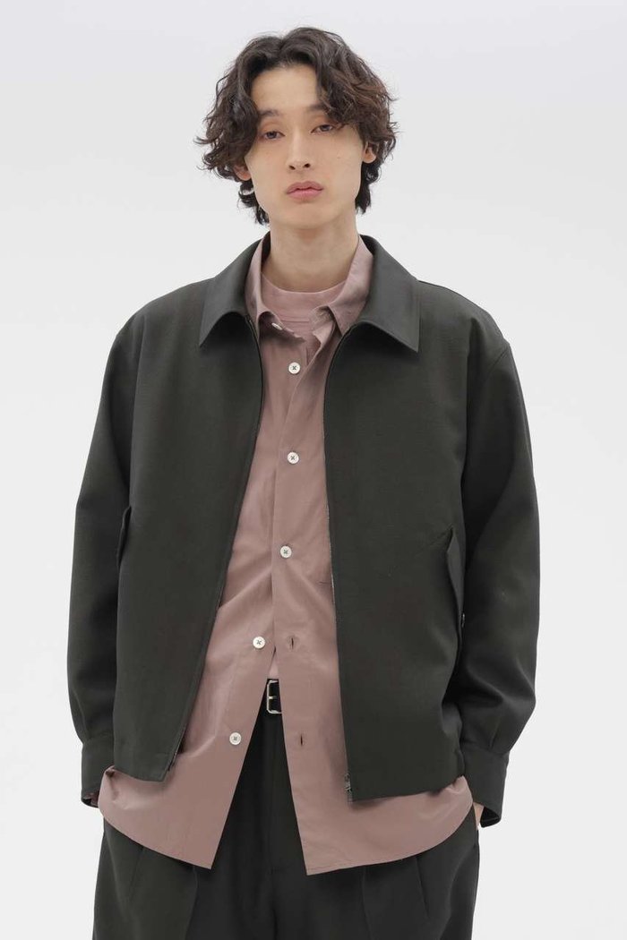 【その他のブランド/Other】のDOUBLE TWISTED WOOL BLOUSON インテリア・キッズ・メンズ・レディースファッション・服の通販 founy(ファニー) https://founy.com/ ファッション Fashion レディースファッション Fashion for Women アウター Coat / Outerwear Collection レディースジャケット・軽アウター Jackets ブルゾンジャケット・スポーティアウター Blouson Jackets おすすめ Recommended / Our Picks キャンバス Canvas, Canvas Fabric シンプル Simple, Minimal ジャケット Jacket, Outerwear セットアップ Set-Up, Coordinated Outfit フラップ Flap, Flap Pocket フロント Front, Front Design ブルゾン Blouson, Bomber Jacket ヴィンテージ Vintage Style 新作・新入荷 New Arrivals / New In |ID: prp329100004879124 ipo3291000000036407259