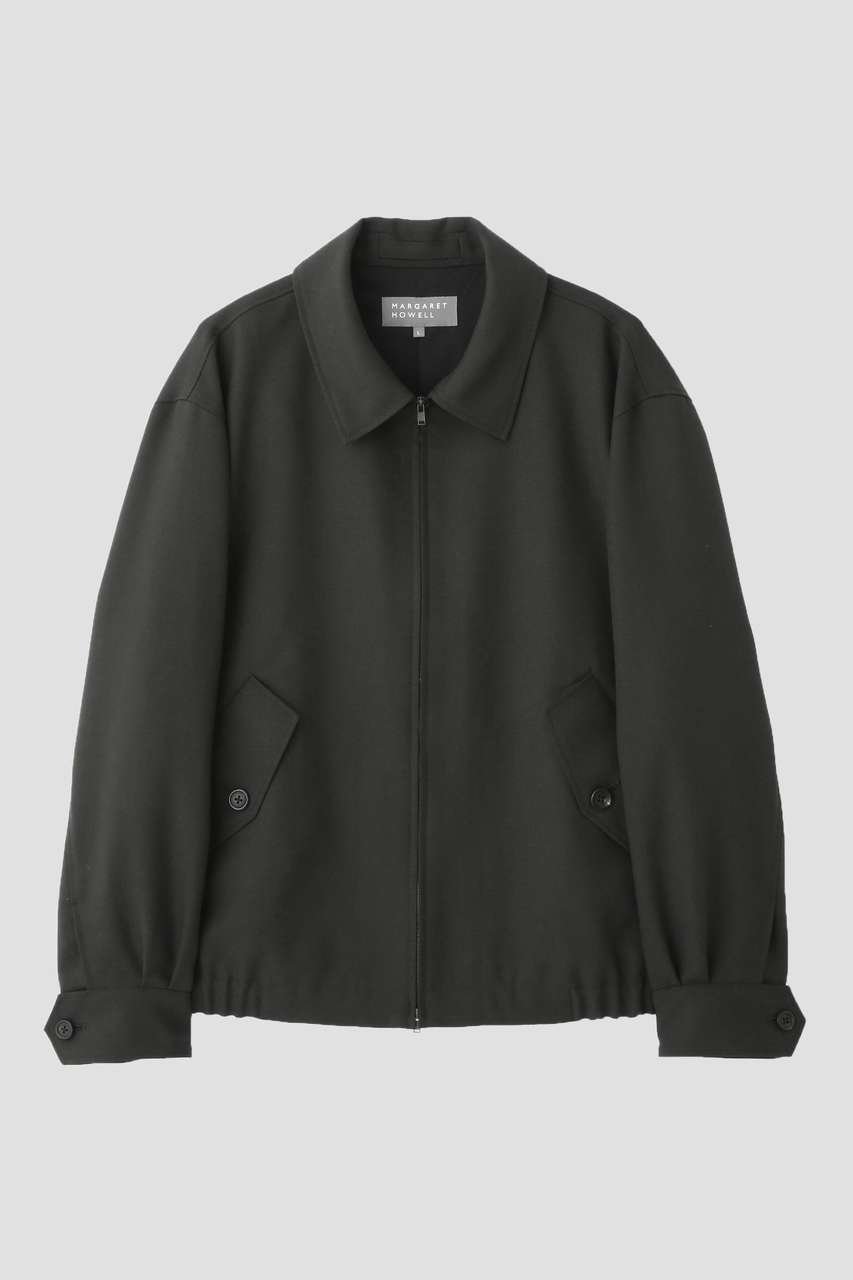 【その他のブランド/Other】のDOUBLE TWISTED WOOL BLOUSON 人気、トレンドファッション・服の通販 founy(ファニー) 　ファッション　Fashion　レディースファッション　Fashion for Women　アウター　Coat / Outerwear Collection　レディースジャケット・軽アウター　Jackets　ブルゾンジャケット・スポーティアウター　Blouson Jackets　おすすめ　Recommended / Our Picks　キャンバス　Canvas, Canvas Fabric　シンプル　Simple, Minimal　ジャケット　Jacket, Outerwear　セットアップ　Set-Up, Coordinated Outfit　フラップ　Flap, Flap Pocket　フロント　Front, Front Design　ブルゾン　Blouson, Bomber Jacket　ヴィンテージ　Vintage Style　新作・新入荷　New Arrivals / New In　other-4|ID: prp329100004879124 ipo3291000000036407263