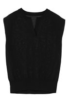 【マルティニーク/martinique】の【l heritage martinique】シルクコットンノースリーブプルオーバー 人気、トレンドファッション・服の通販 founy(ファニー) ファッション Fashion レディースファッション Fashion for Women トップス・カットソー Cut & Sew Tops ニット Knit Tops & Sweaters キャミソール&ノースリーブ Camisoles & Sleeveless Tops カジュアルプルオーバー・ニットトップス Pullovers & Knit Tops / Casual Pullovers おすすめ Recommended / Our Picks インナー Innerwear カーディガン Cardigan, Knitwear シルク Silk, 100% Silk シンプル Simple, Minimal ツイスト Tweed, Tweed Fabric ノースリーブ Sleeveless, No-Sleeve ボトム Bottoms, Lower Wear ミドル Middle Length, Mid Height 新作・新入荷 New Arrivals / New In thumbnail ブラック|ID: prp329100004879147 ipo3291000000036407457