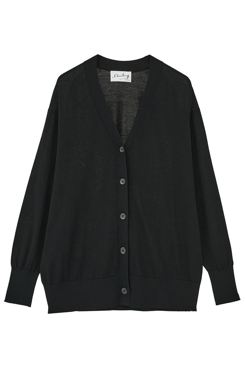 【マルティニーク/martinique】の【l heritage martinique】シルクコットンVネックカーディガン 【l heritage martinique】シルクコットンVネックカーディガン インテリア・キッズ・メンズ・レディースファッション・服の通販 founy(ファニー) ファッション Fashion レディースファッション Fashion for Women トップス・カットソー Cut & Sew Tops ニット Knit Tops & Sweaters カーディガン・羽織り Layered Style Cardigans Vネックトップス V-Neck Tops / V-Cut Neckline Shirts おすすめ Recommended / Our Picks カーディガン Cardigan, Knitwear シルク Silk, 100% Silk ノースリーブ Sleeveless, No-Sleeve リラックス Relax, Relaxed Fit 定番 Standard, Basic Item 新作・新入荷 New Arrivals / New In 羽織 Haori, Light Jacket ブラック|ID: prp329100004879152 ipo3291000000036407489