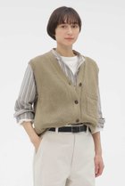 【マーガレットハウエル/MARGARET HOWELL】のRECYCLED COTTON KNITWEAR 人気、トレンドファッション・服の通販 founy(ファニー) ファッション Fashion レディースファッション Fashion for Women トップス・カットソー Cut & Sew Tops ニット Knit Tops & Sweaters カジュアルプルオーバー・ニットトップス Pullovers & Knit Tops / Casual Pullovers フィット Fit, Slim Fit ポケット Pocket, Pocket Detail ワーク Workwear, Utility Style 新作・新入荷 New Arrivals / New In thumbnail グリーン|ID: prp329100004879160 ipo3291000000036407543