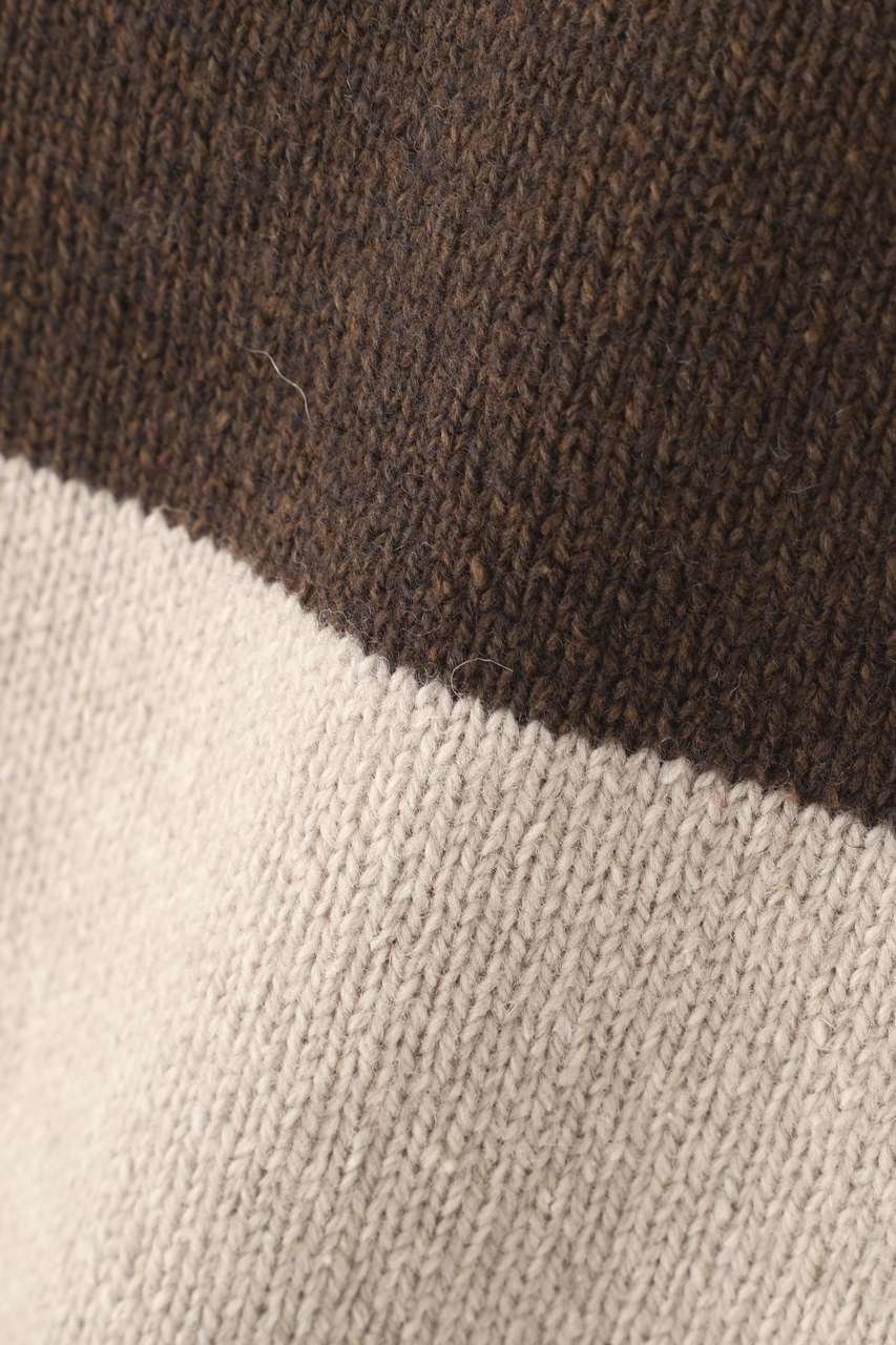 【マーガレットハウエル/MARGARET HOWELL】のWOOL COTTON KNITWEAR 人気、トレンドファッション・服の通販 founy(ファニー) 　ファッション　Fashion　レディースファッション　Fashion for Women　トップス・カットソー　Cut & Sew Tops　ニット　Knit Tops & Sweaters　カジュアルプルオーバー・ニットトップス　Pullovers & Knit Tops / Casual Pullovers　ストライプ　Stripe, Striped Pattern　バランス　Balance, Style Balance　ワイド　Wide, Wide Fit　新作・新入荷　New Arrivals / New In　other-6|ID: prp329100004879161 ipo3291000000036407557