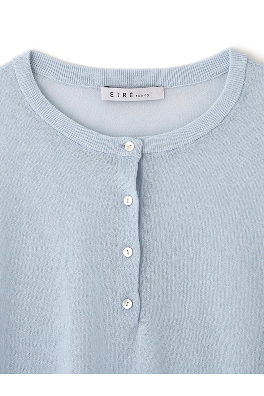 【エトレトウキョウ/ETRE TOKYO】のヘンリーネックシアーニットプルオーバー 人気、トレンドファッション・服の通販 founy(ファニー) 　ファッション　Fashion　レディースファッション　Fashion for Women　トップス・カットソー　Cut & Sew Tops　ニット　Knit Tops & Sweaters　カジュアルプルオーバー・ニットトップス　Pullovers & Knit Tops / Casual Pullovers　シアー　Sheer, See-Through　バランス　Balance, Style Balance　ワイド　Wide, Wide Fit　今季　This Season, Current Season　吸水　Absorbent, Quick-Dry　新作・新入荷　New Arrivals / New In　春　Spring　other-8|ID: prp329100004879162 ipo3291000000036407568