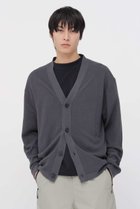 【その他のブランド/Other】のCOTTON RAMIE PIQUE KNITWEAR 人気、トレンドファッション・服の通販 founy(ファニー) ファッション Fashion レディースファッション Fashion for Women トップス・カットソー Cut & Sew Tops ニット Knit Tops & Sweaters カーディガン・羽織り Layered Style Cardigans カーディガン Cardigan, Knitwear シンプル Simple, Minimal バランス Balance, Style Balance リラックス Relax, Relaxed Fit 夏 Summer 春 Spring S/S・春夏 SS, Spring/Summer, Warm Season thumbnail グレー|ID: prp329100004879164 ipo3291000000036407574